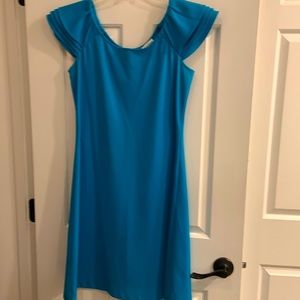 Marvin Richard’s, fantastic color dress